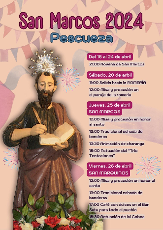 Fiestas en honor a San Marcos 2024 Pescueza
